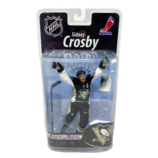 Mcfarlane NHL Sidney Crosby Pittsburgh Penguins Black Jersey Series 25 Figure