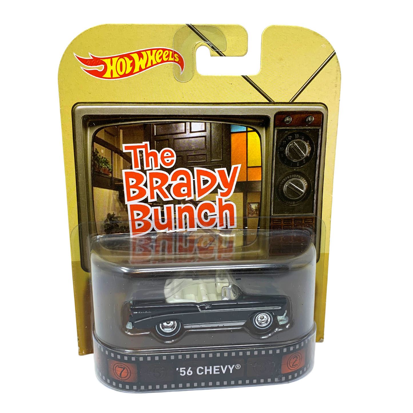 Hot Wheels Retro Entertainment The Brady Bunch '56 Chevy 1:64 Diecast