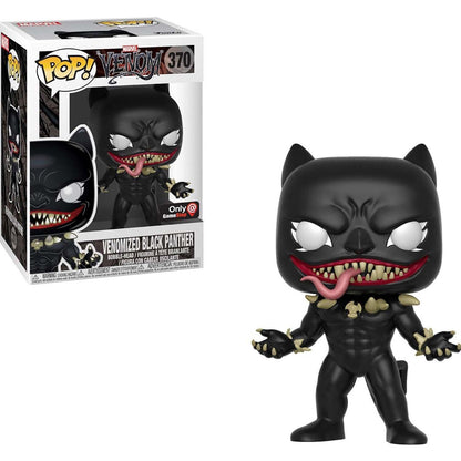 Funko Pop! Marvel Venom #370 Venomized Black Panther EB Excl. Bobble-Head Vault