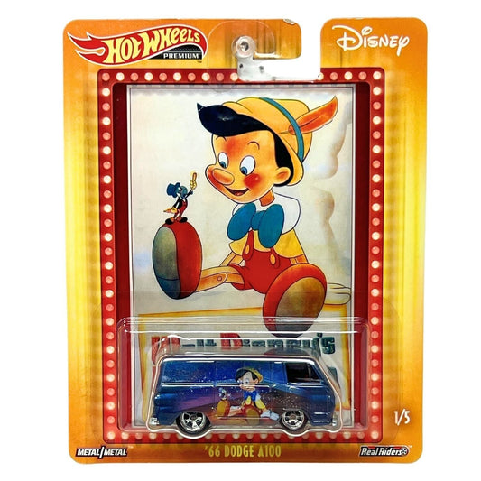 Hot Wheels Premium Disney Pinocchio '66 Dodge A100 1:64 Diecast