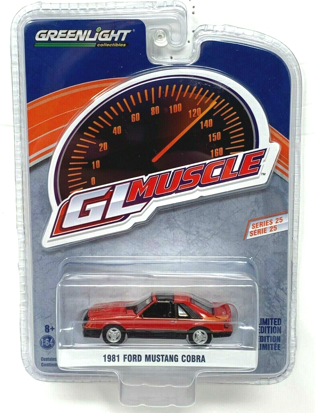 Greenlight GL Muscle Series 25 1981 Ford Mustang Cobra 1:64 Diecast