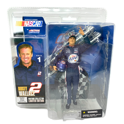 McFarlane Action Nascar Rusty Wallace Series Miller Lite 2003 Action Figure