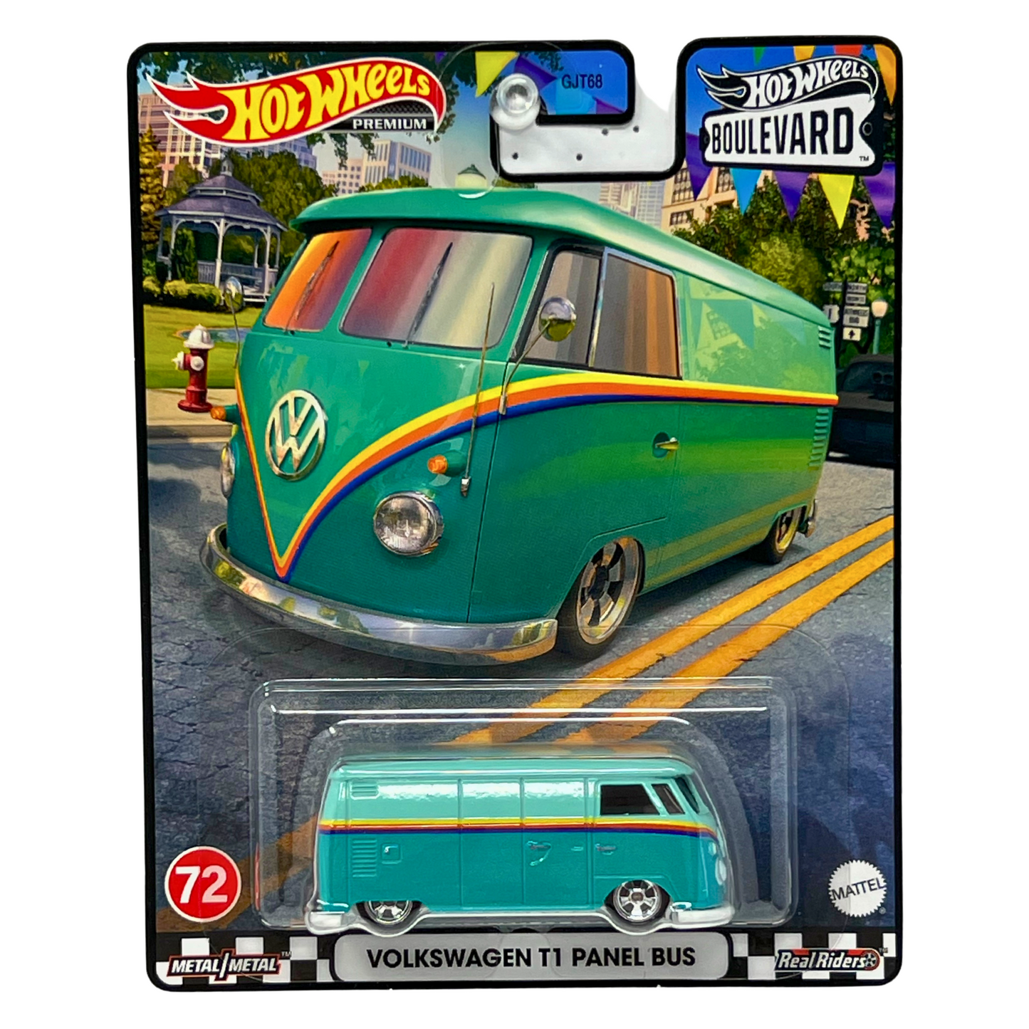 Hot Wheels Premium Boulevard Volkswagen T1 Panel Bus 1:64 Diecast