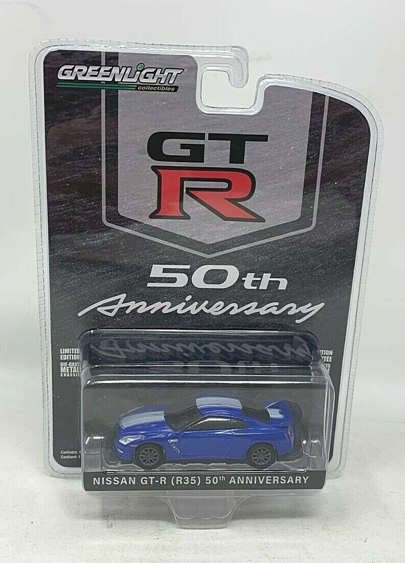 Greenlight GT R 50th Anniversary Nissan GT-R (R35) 1:64 Diecast