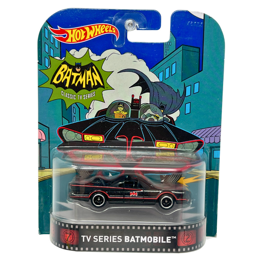 Hot Wheels Retro Entertainment Batman Classic TV Series Batmobile 1:64 Diecast