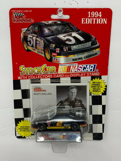 Racing Champions Nascar #2 Ford Rusty Wallace 1994 Edition 1:64 Diecast