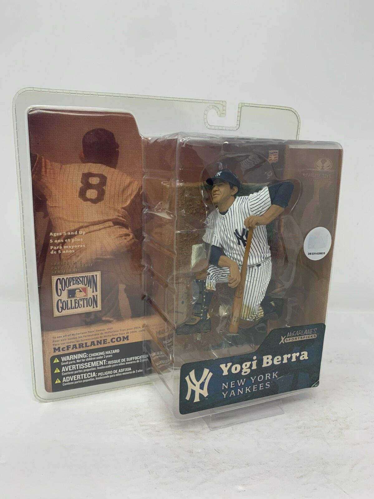 McFarlane MLB Cooperstown Collection Series 1 Yogi Berra New York Yankees