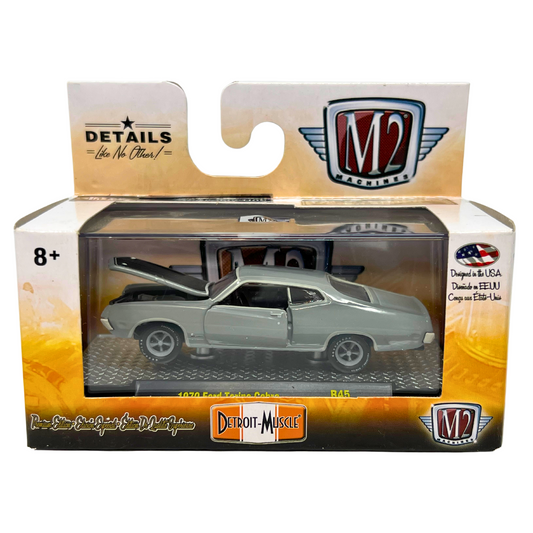 M2 Machines Detroit-Muscle 1970 Ford Torino Cobra CHASE 1:64 Diecast