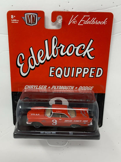 M2 Machines Edelbrock Equipped 1957 Chrysler 300C R77 1:64 Diecast