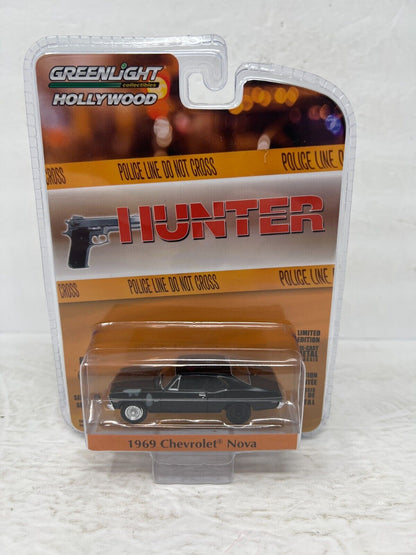 Greenlight Hollywood Hunter 1969 Chevrolet Nova 1:64 Diecast