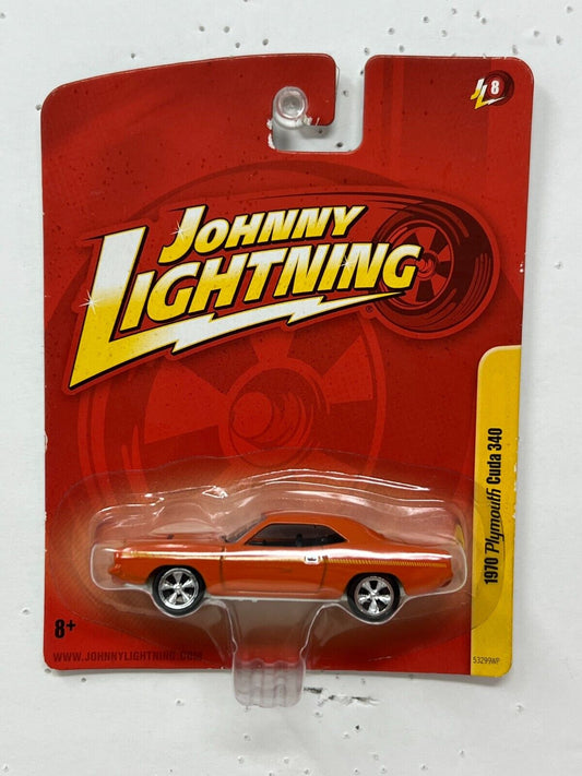 Johnny Lightning 1970 Plymouth Cuda 340 1:64 Diecast