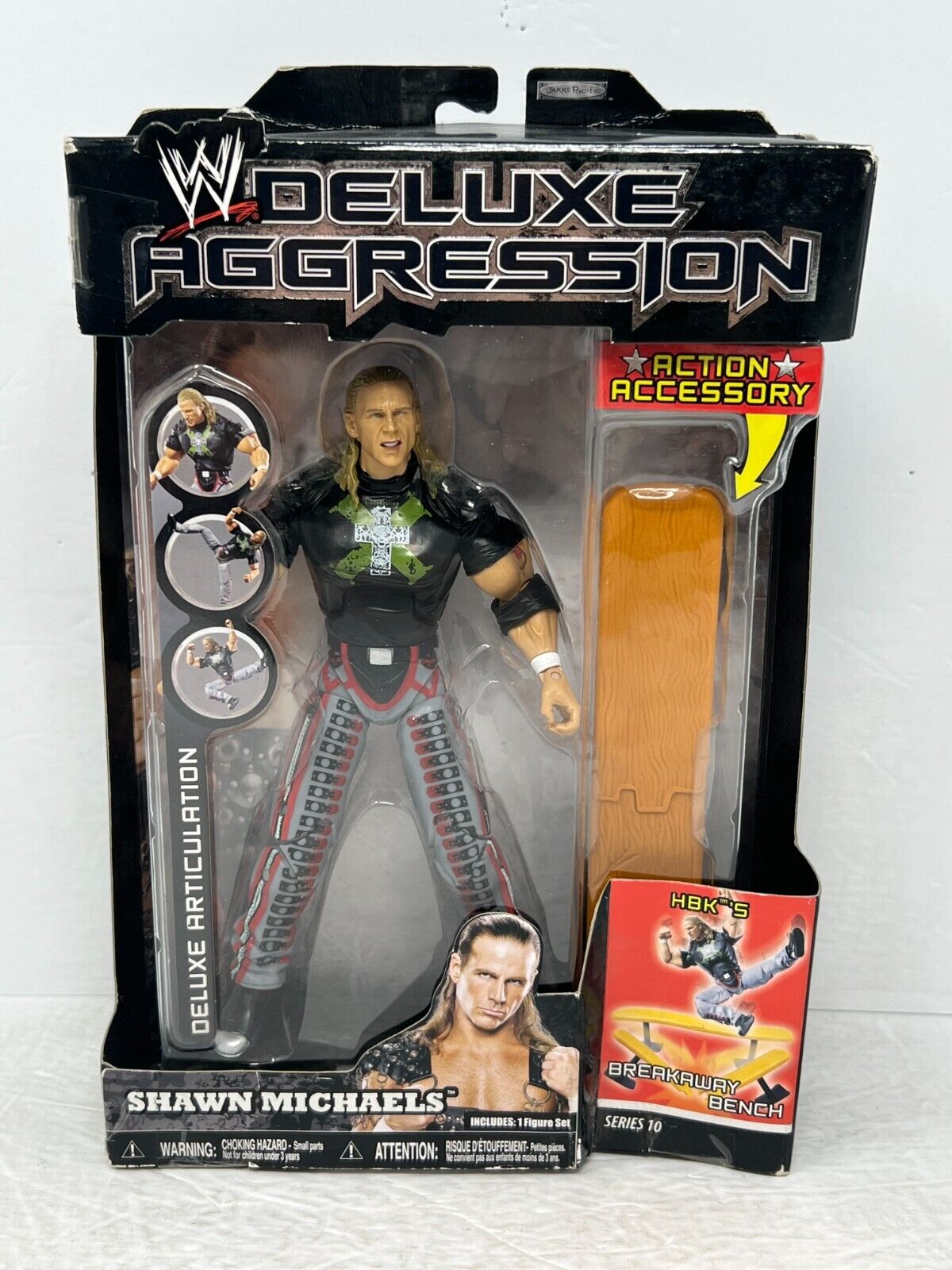 Jakks Pacific Shawn Michaels WWE Deluxe Aggression Series 10