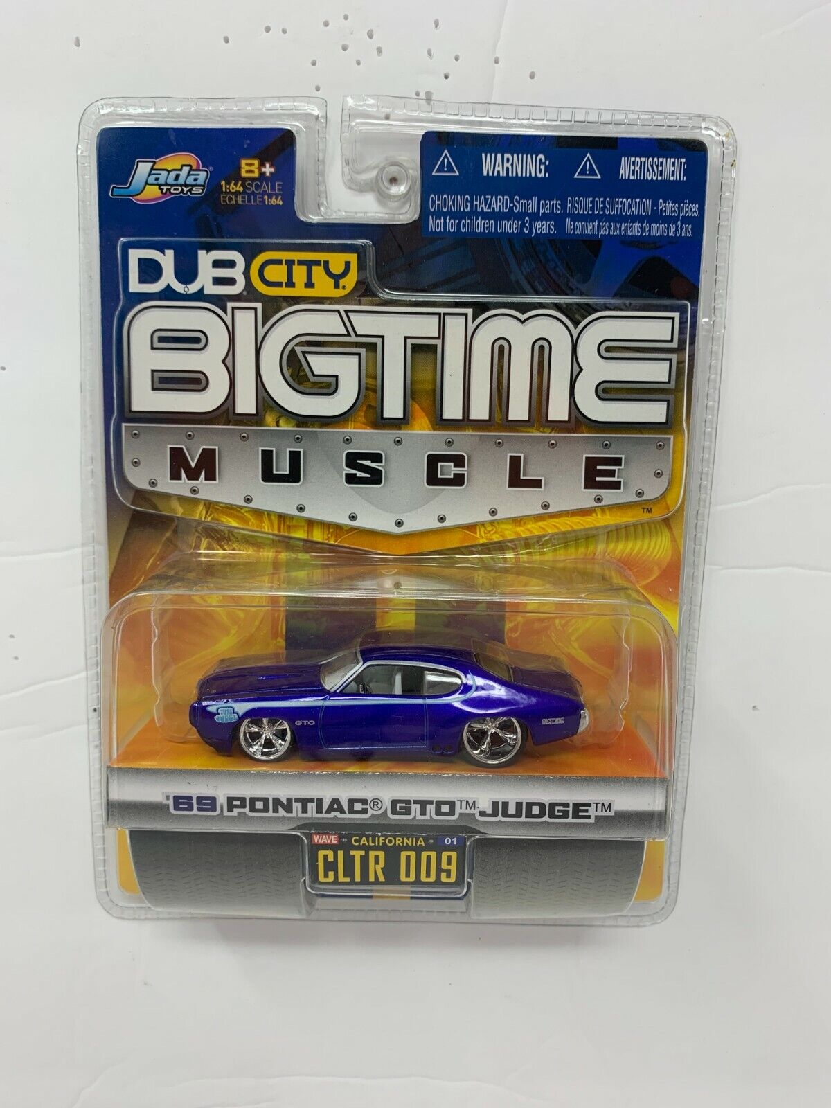 Jada Dub City Bigtime Muscle '69 Pontiac GTO Judge 1:64 Diecast