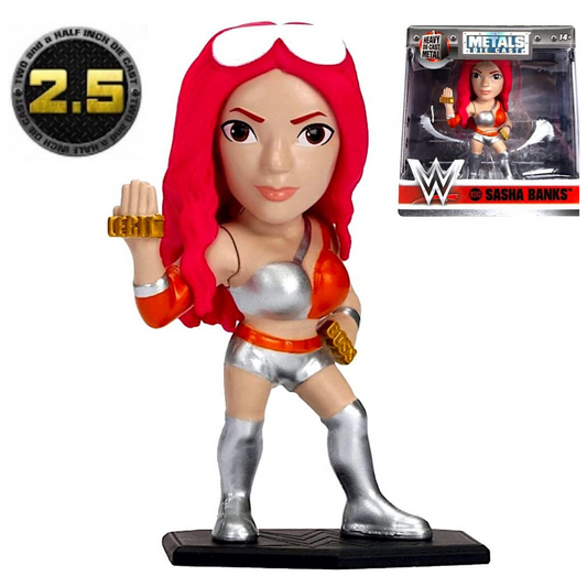 WWE Jada Metals M243 Sasha Banks 2.5" Figure Woman's Division