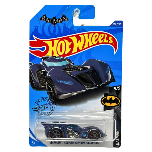 Hot Wheels Treasure Hunt Batman Arkham Ayslum Batmobile 1:64 Diecast