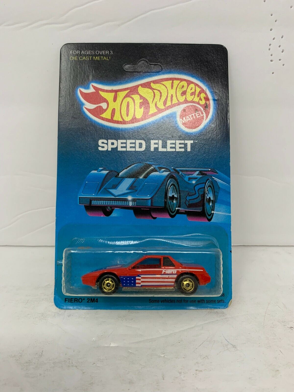 1986 Hot Wheels Vintage Speed Fleet Fiero 2M4 1:64 Diecast