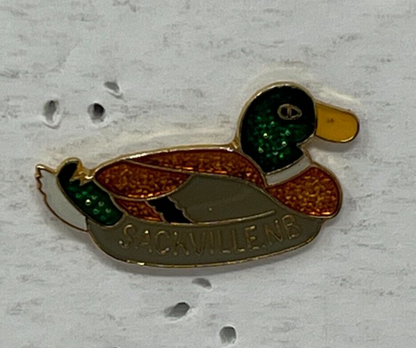 Sackville New Brunswick Duck Souvenir Cities & States Lapel Pin SP2