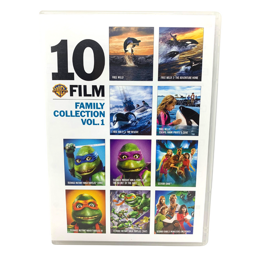 WB 10-Film Family Collection, Vol 1 (DVD, 2019) Movie Boxset Good Condition!!!