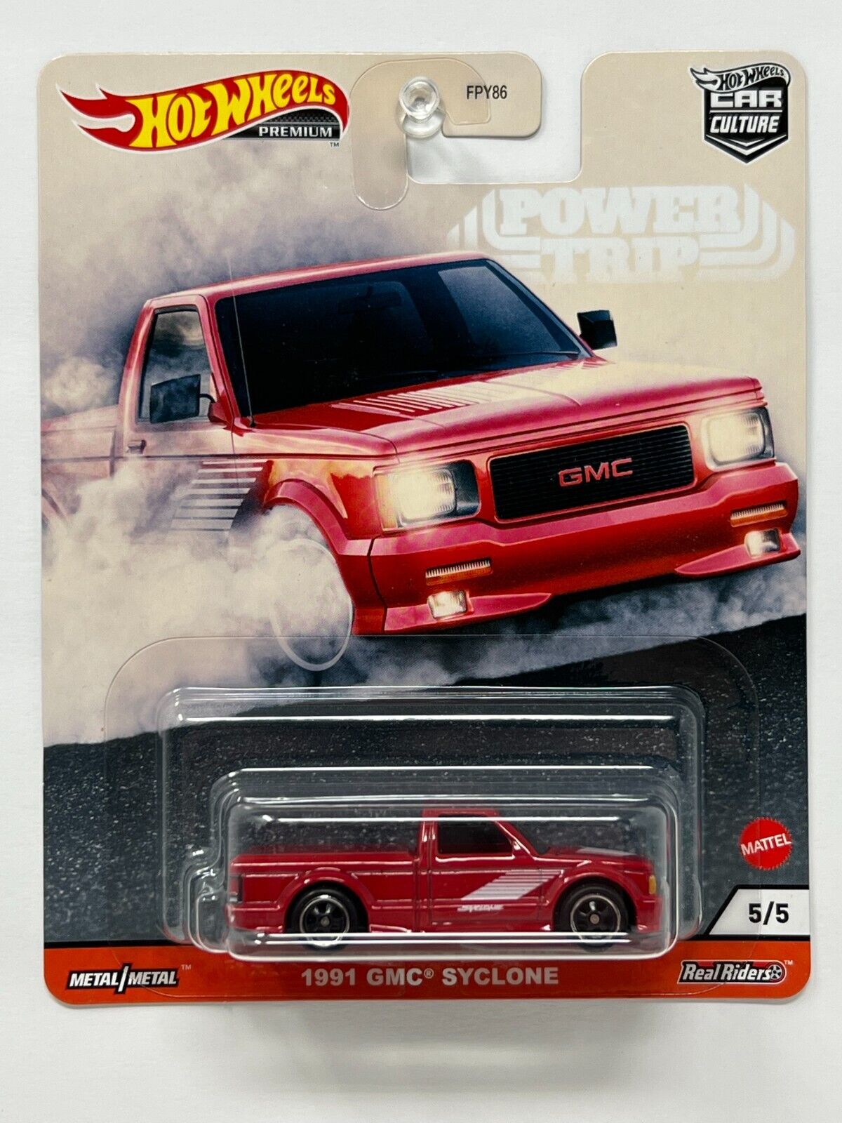 Hot Wheels Premium Car Culture 1991 GMC Syclone 1:64 Diecast