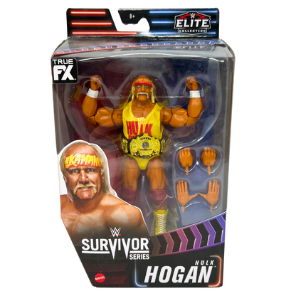 WWE Hulk Hogan Elite Collection Survivor Series Action Figure with Belt