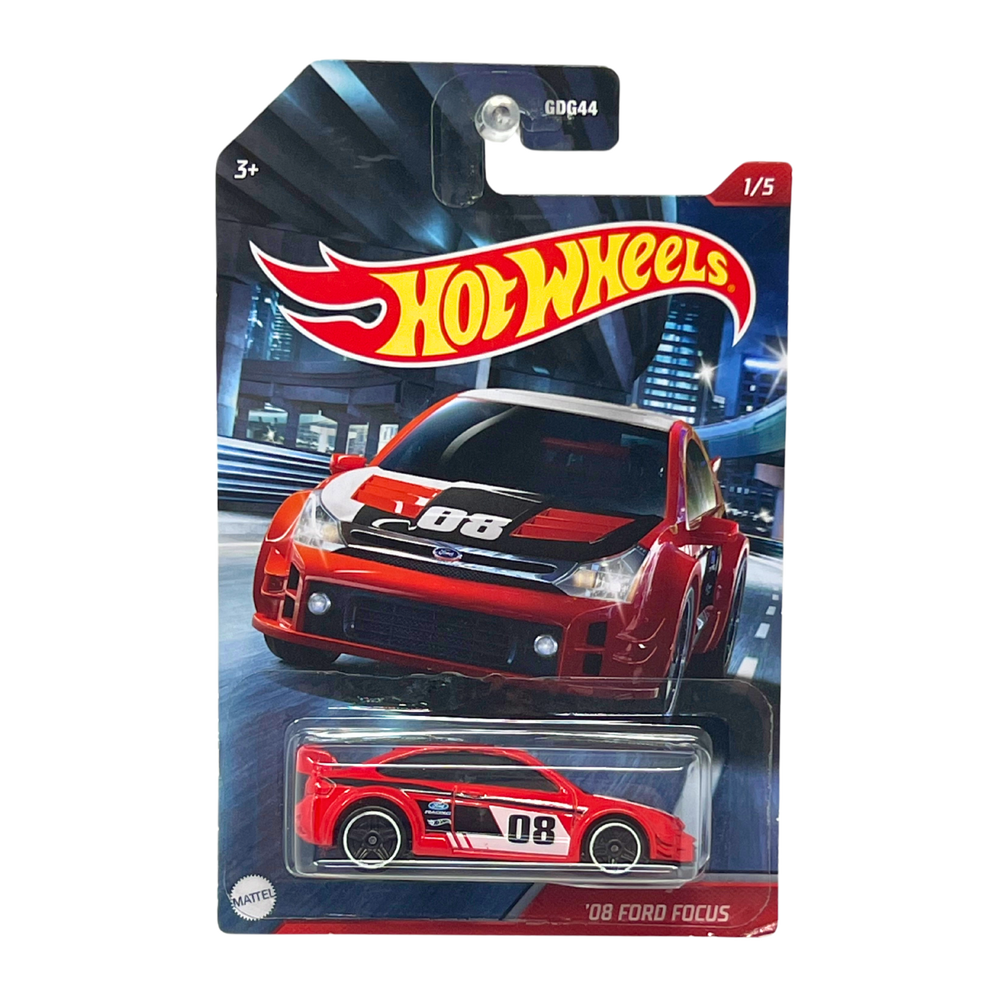 Hot Wheels Street Racerss '08 Ford Focus 1:64 Diecast