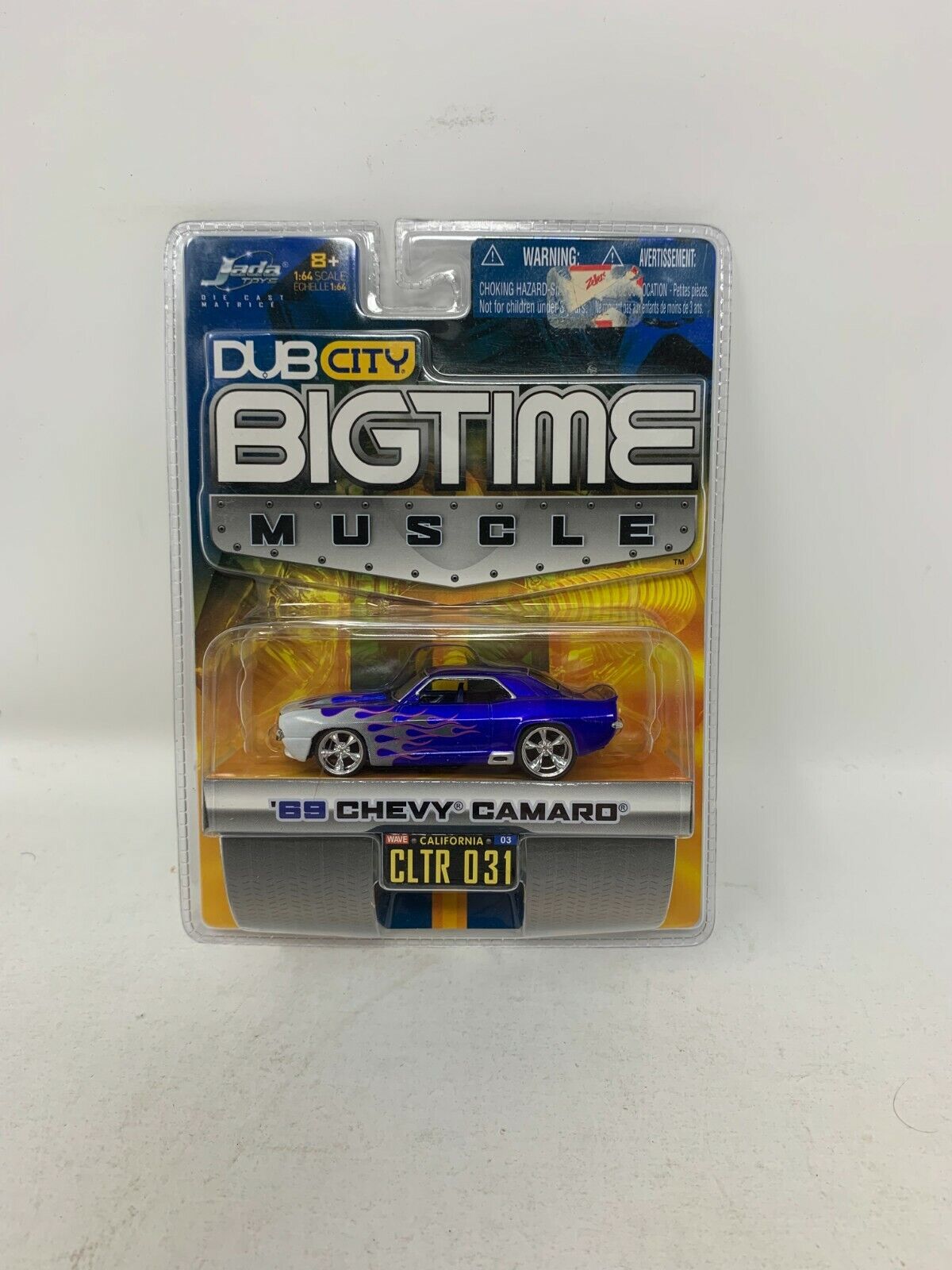 Jada Dub City Bigtime Muscle '69 Chevy Camaro 1:64 Diecast