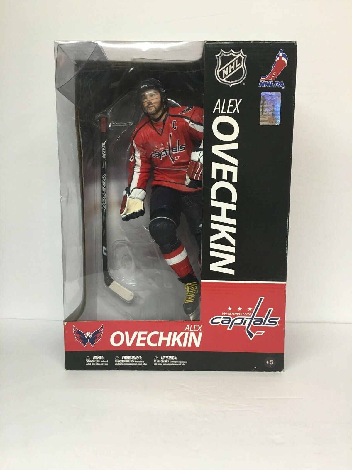 Mcfarlane NHL Series 3 12" inch Alex Ovechkin Washington Capitals Red Jersey