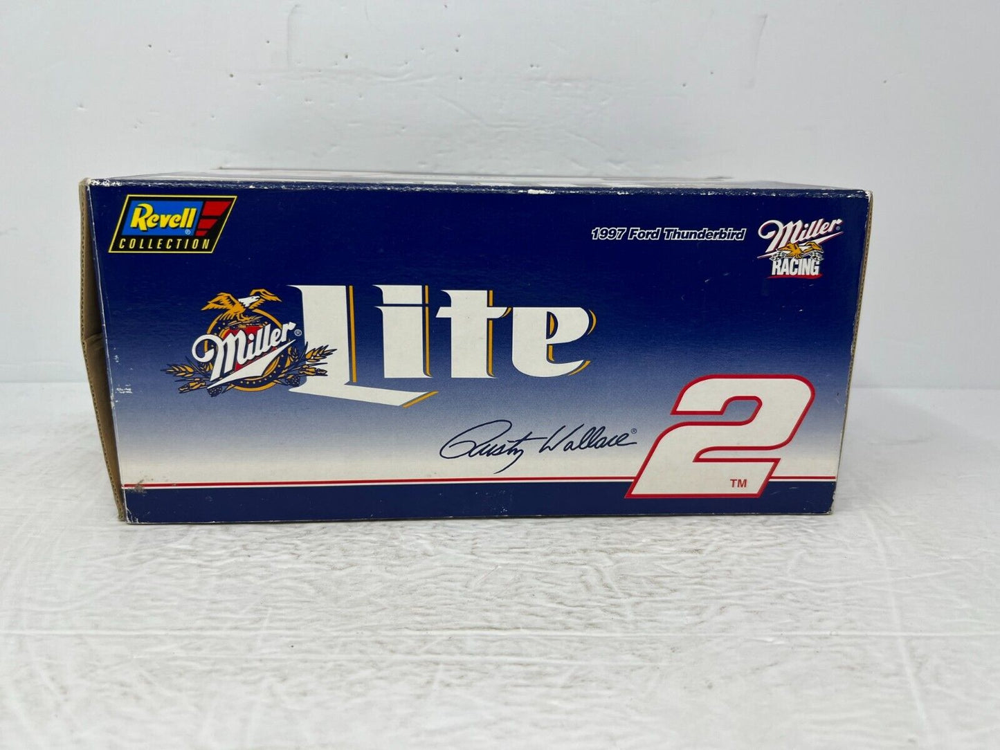 Revell Nascar #2 Rusty Wallace Miller Lite 1997 Ford Thunderbird 1:24 Diecast