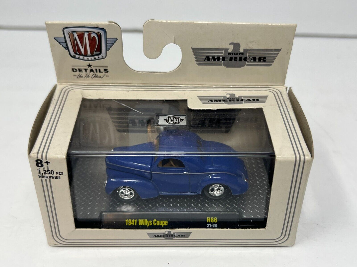 M2 Machines Willys Americar 1941 Willys Coupe R66 1:64 Diecast