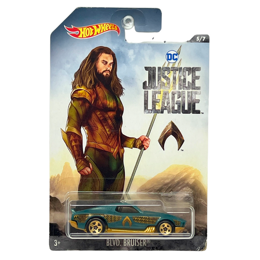 Hot Wheels DC Justice League Aquaman Blvd. Bruiser 1:64 Diecast