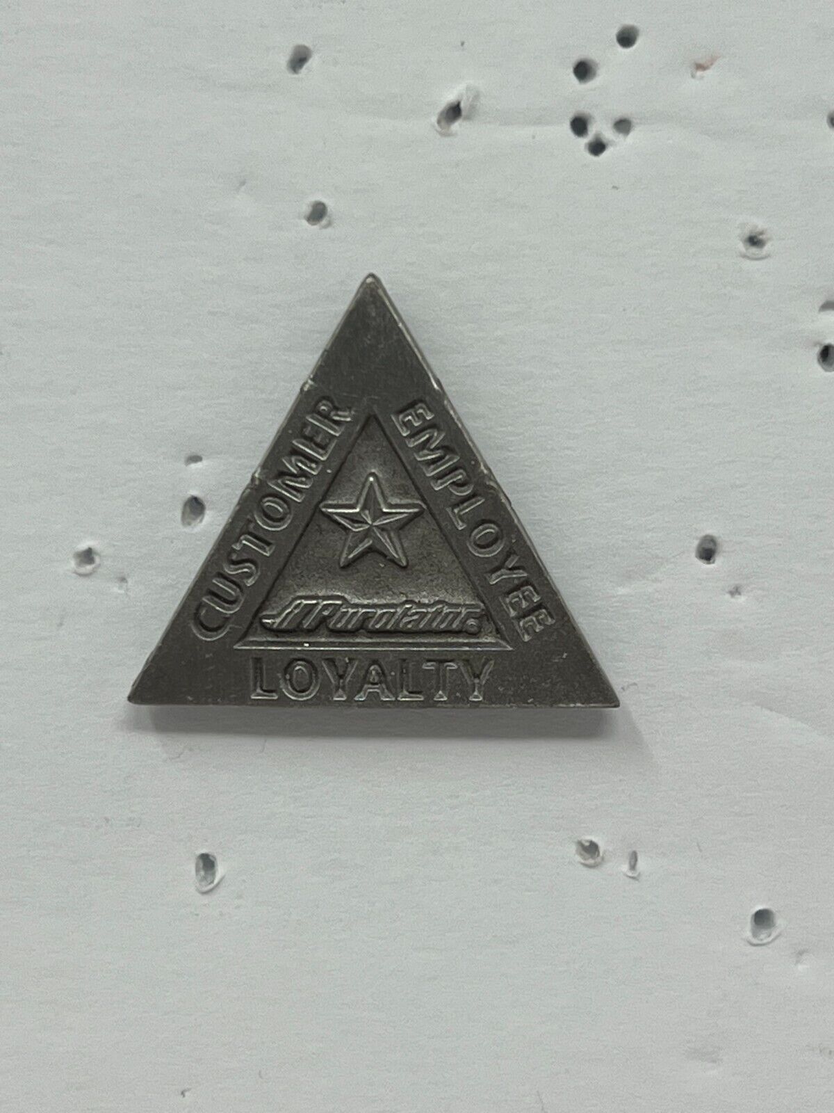 Purolator Customer Employee Loyalty Shipping Store Lapel Pin P2