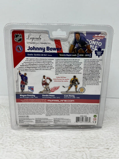 McFarlane NHL Legends Series 6 Johnny Bower Toronto Maple Leafs Action Figure