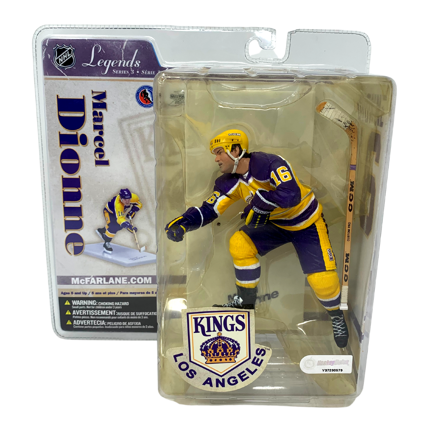 Mcfarlane NHL Marcel Dionne Los Angeles Kings Chase Legends Series 3 Figure