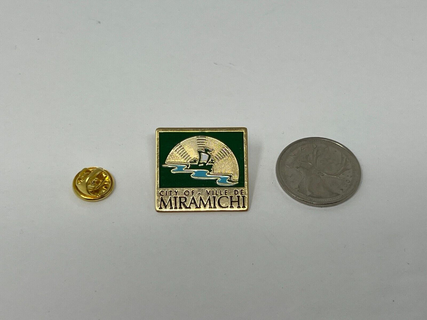 City of Miramichi New Brunswick Souvenir Cities & States Lapel Pin SP2