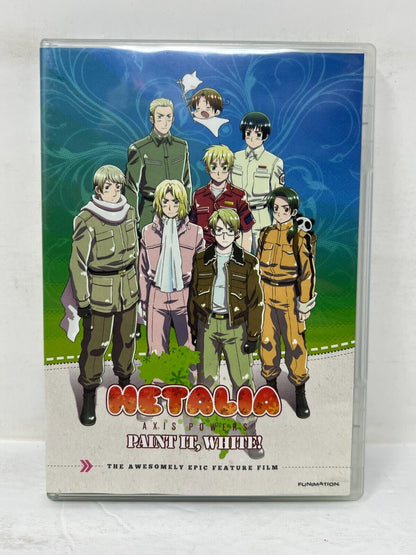 Hetalia Axis Powers - Paint It, White! (DVD, 2011) Anime Good Condition!!!