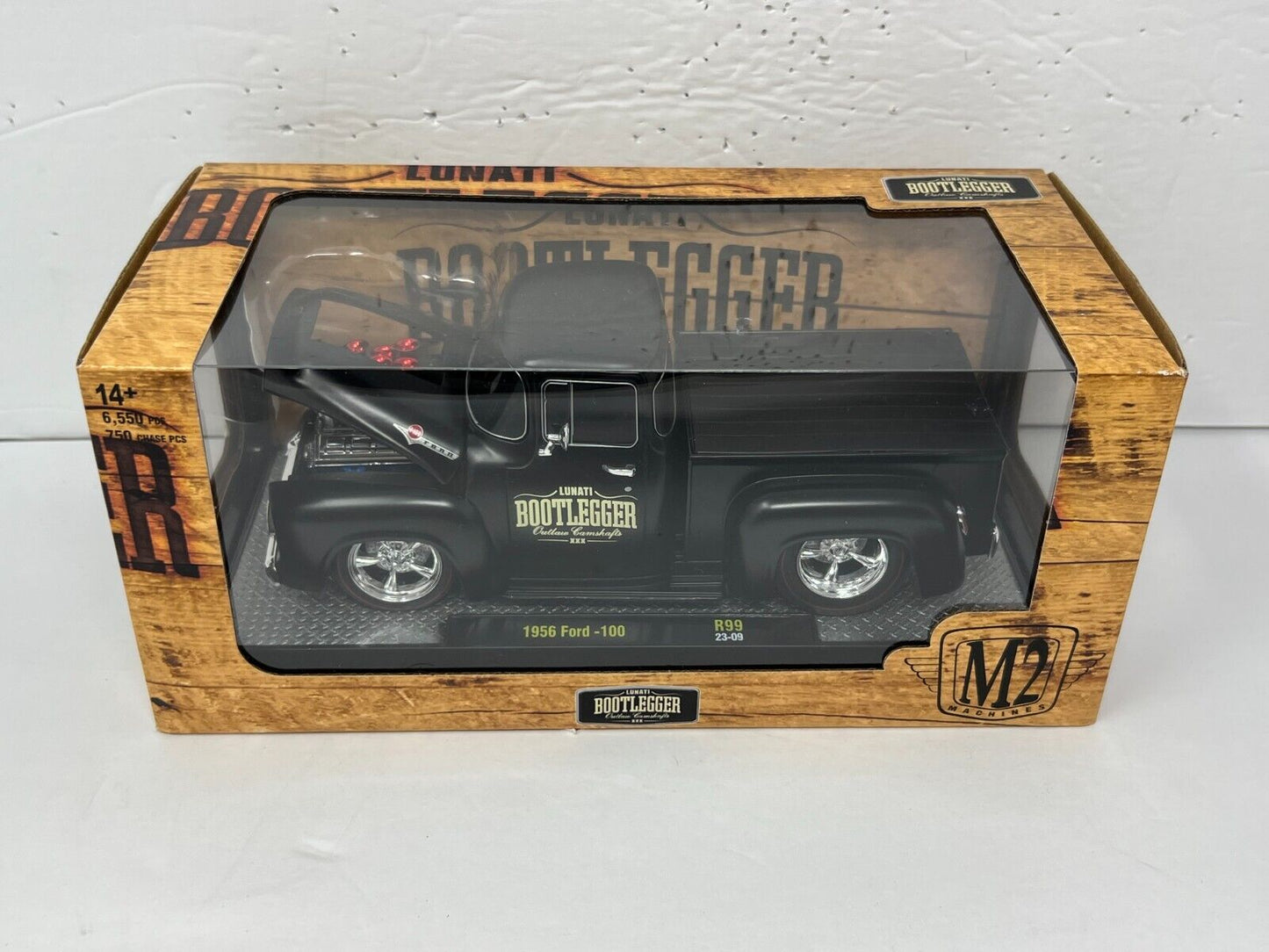 M2 Machines Lunati Bootlegger 1956 Ford F-100 1:24 Diecast