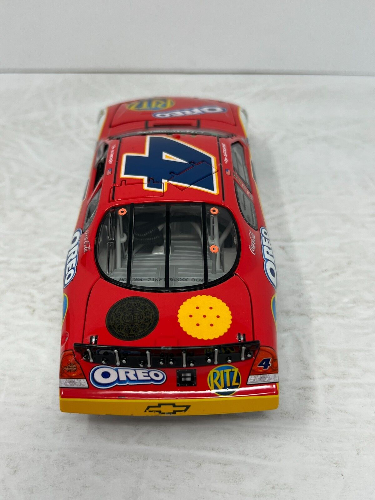 Action Nascar #4 Tony Stewart Oreo Ritz Daytona Win Raced Version 1:24 Diecast