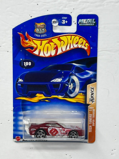 Hot Wheels Tech Tuners Super Tsunami JDM 1:64 Diecast Red