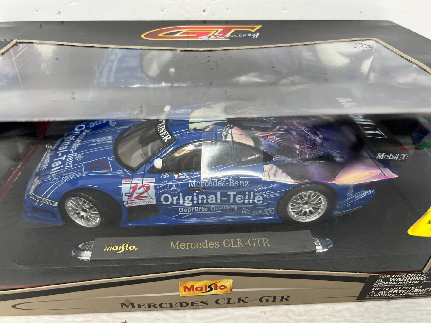 Maisto Mercedes CLK-GTR GT Racing 1:18 Diecast