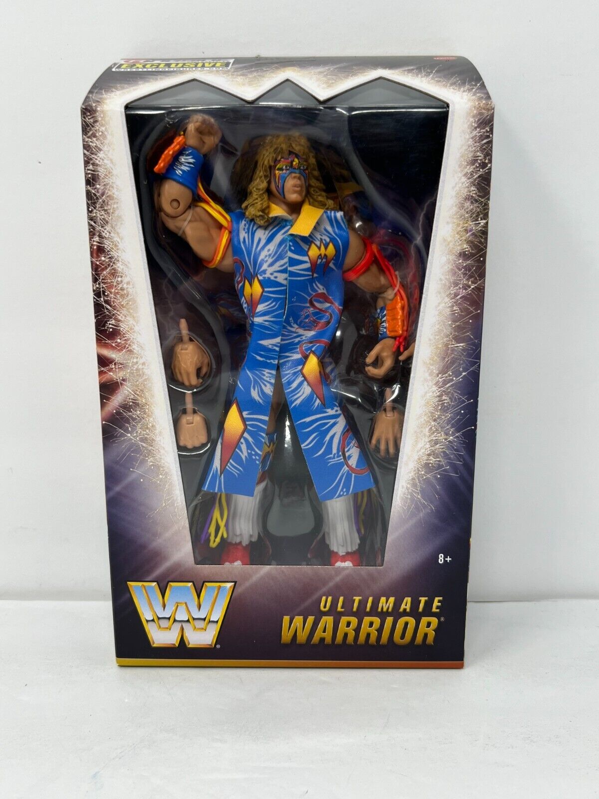 WWE Ultimate Warrior Elite Collection Wrestlemania 12 Mattel Action Figure