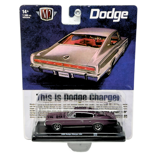 M2 Machines Dodge 1966 Dodge Charger 383 1:64 Diecast