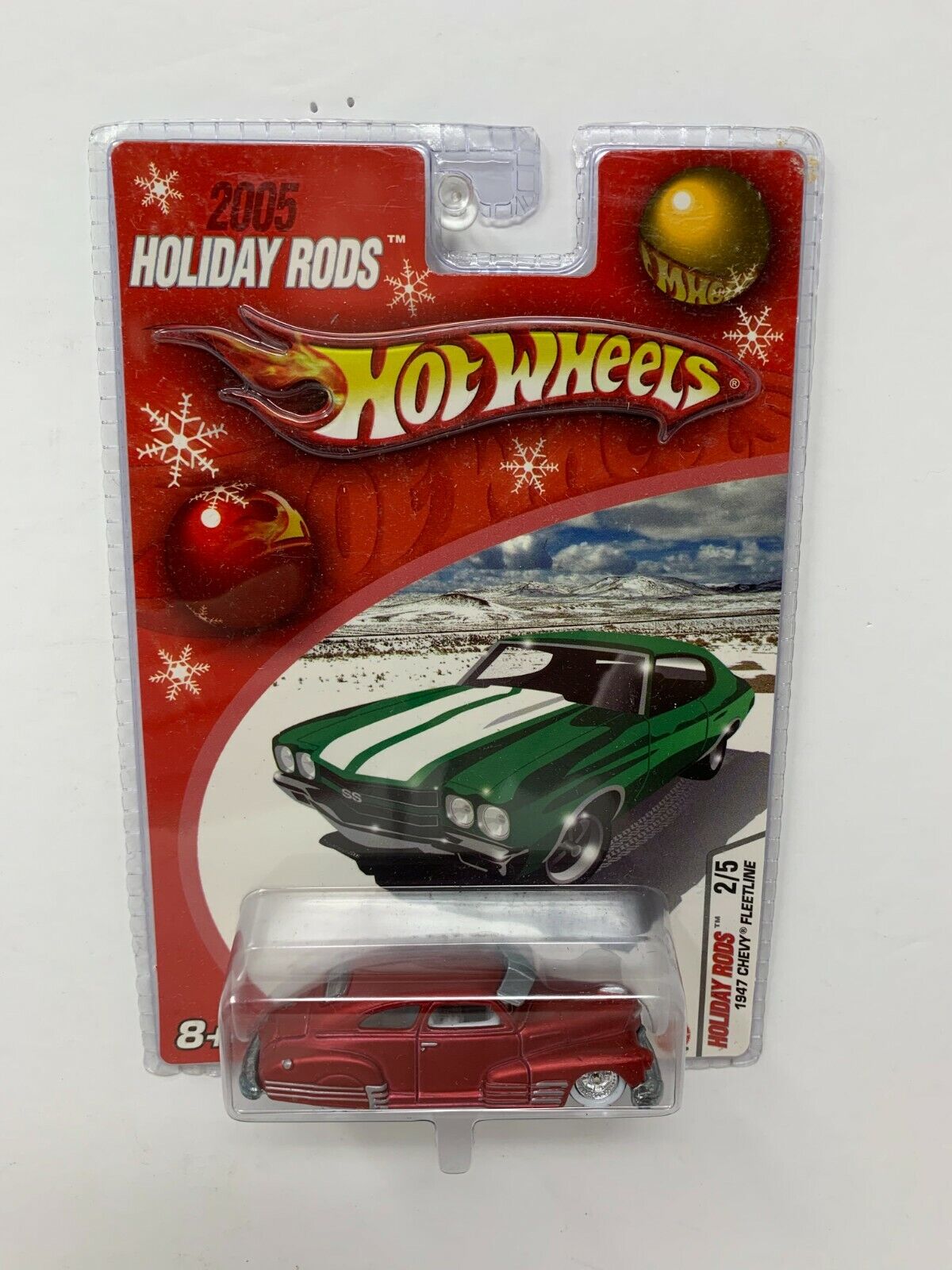 Hot Wheels 2005 Holiday Rods 1947 Chevy Fleetline 1:64 Diecast