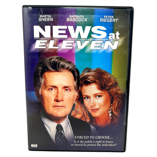 News at Eleven (DVD, 2003) Martin Sheen Drama Good Condition!!!