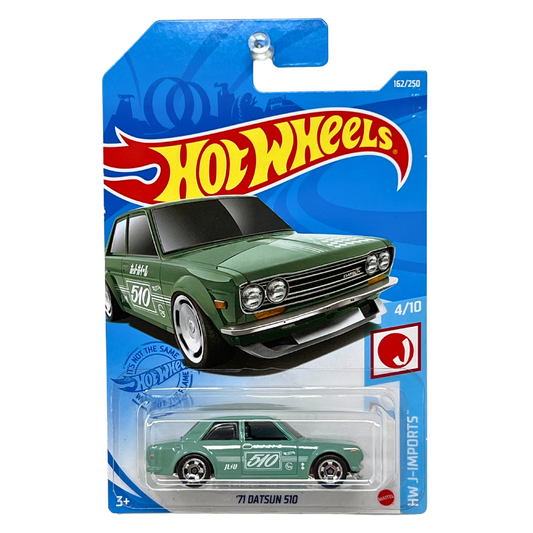 Hot Wheels HW J-Imports 1971 Datsun 510 JDM 1:64 Diecast