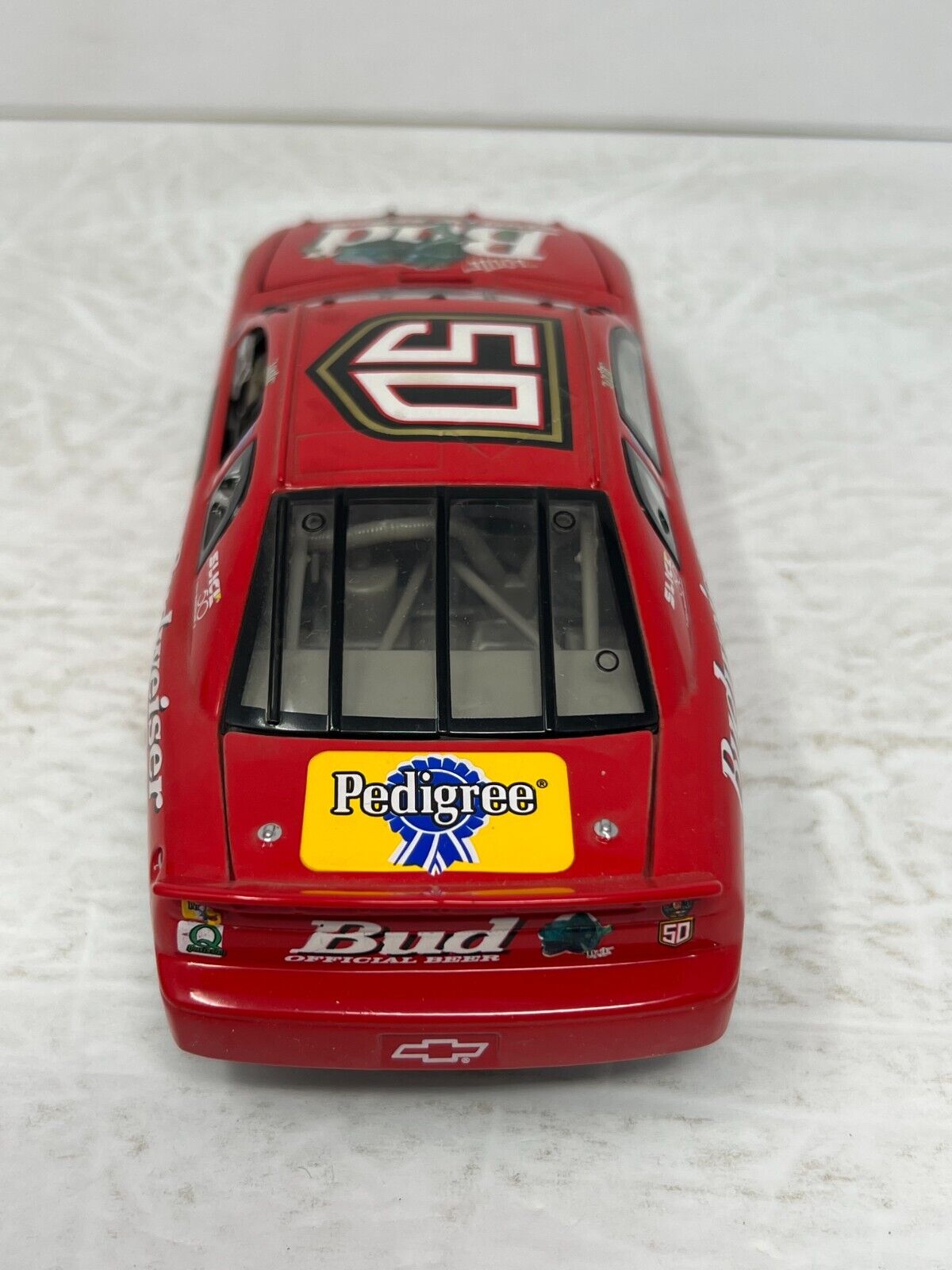 Action Nascar #50 Louie The Lizard Budweiser 1998 Chevy Monte Carlo 1:24 Diecast