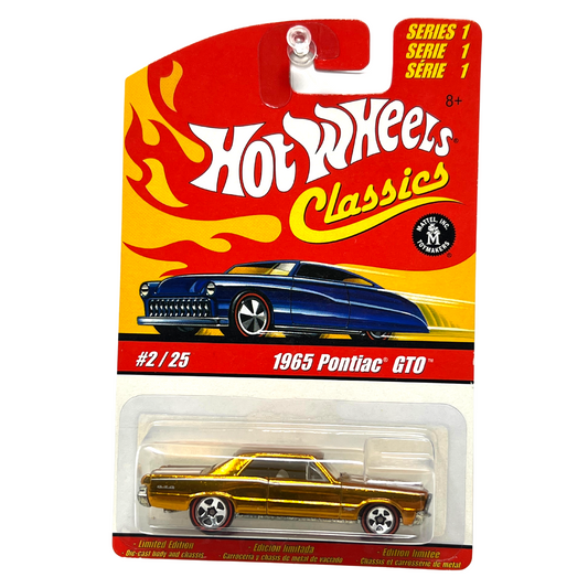 Hot Wheels Classics Series 1 1965 Pontiac GTO 1:64 Diecast