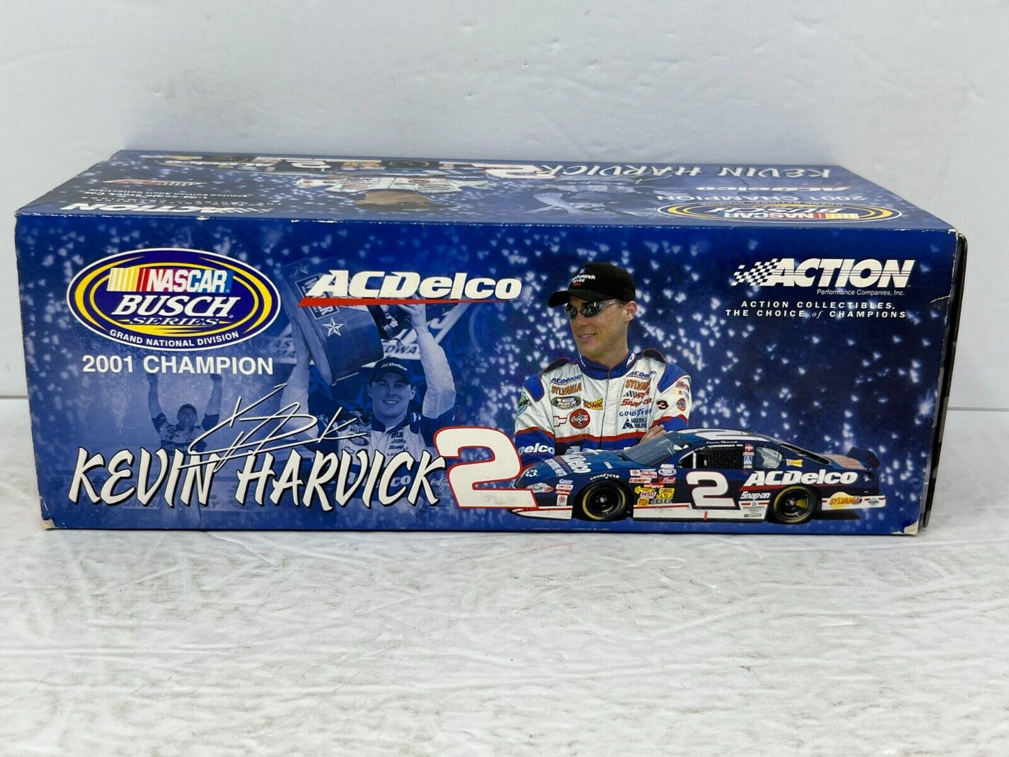 Action Nascar #2 Kevin Harvick AC Delco Busch Championship Dealers 1:24 Diecast