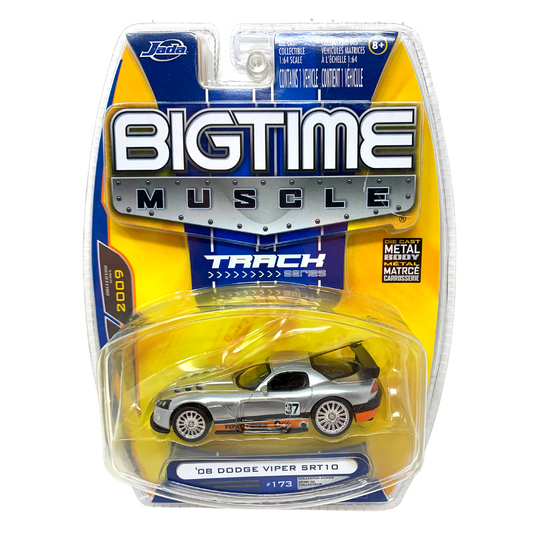 Jada Bigtime Muscle Track Series '08 Dodge Viper SRT10 1:64 Diecast