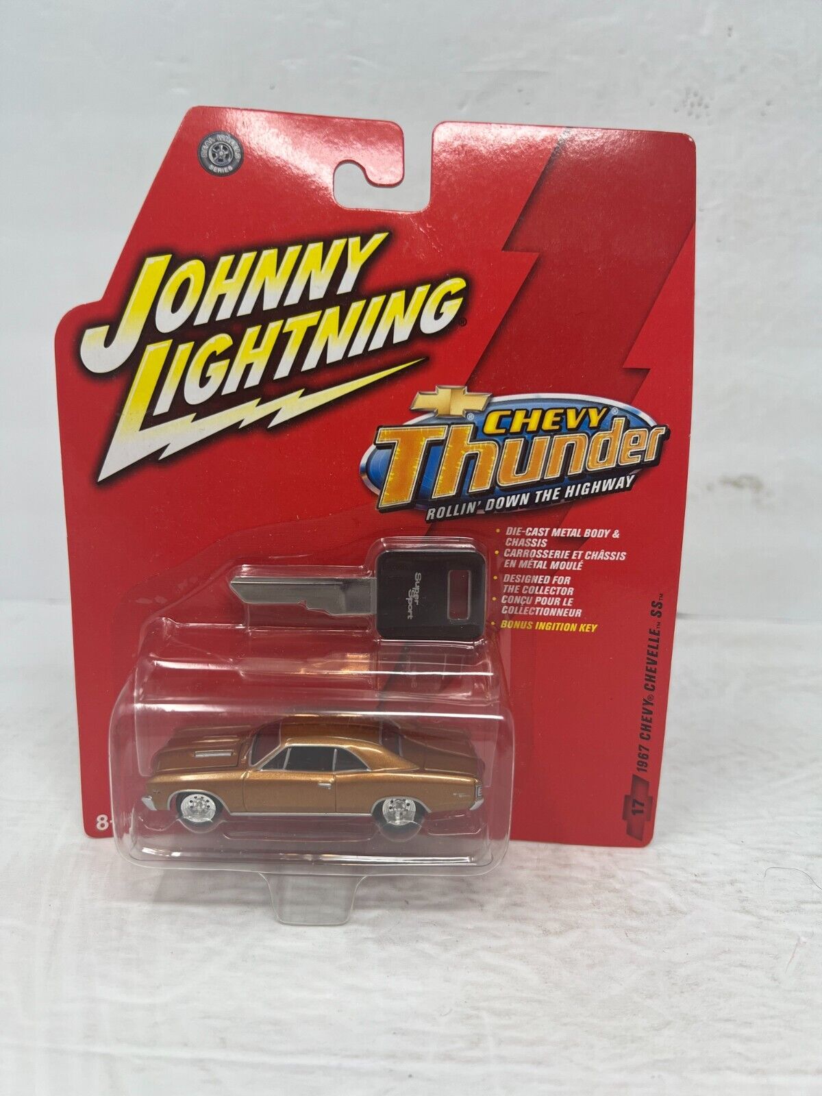 Johnny Lightning Chevy Thunder 1967 Chevy Chevelle SS 1:64 Diecast