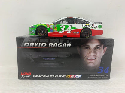 Lionel Racing Nascar #34 David Ragan Farm Rich 2014 Ford Fusion 1:24 Diecast